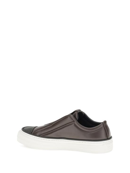 25FW 브루넬로 쿠치넬리 스니커즈 MZSKG3071P C8279 BLACK - BRUNELLO CUCINELLI