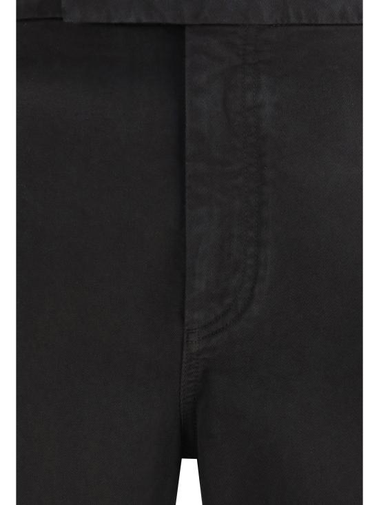 25FW 톰브라운 스트레이트 팬츠 MTU335WF0576 001 BLACK - THOM BROWNE