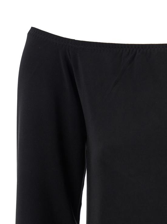 25FW 노마카말리 탑 KK4266PL130001 Black - NORMA KAMALI