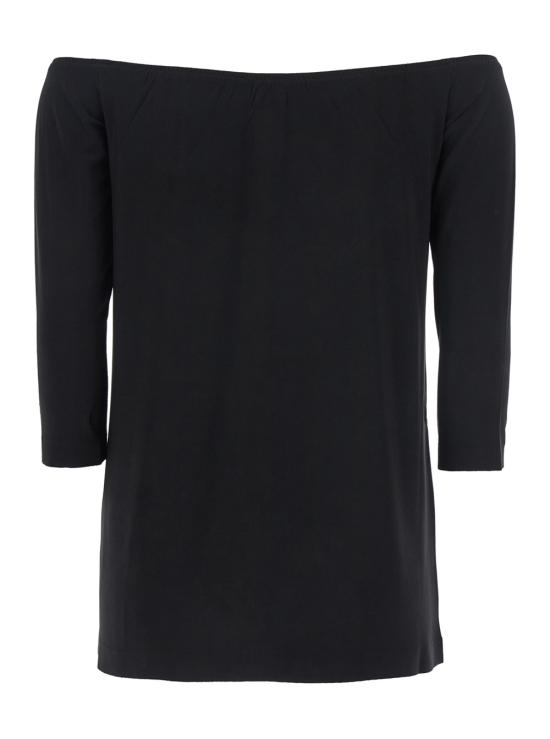 25FW 노마카말리 탑 KK4266PL130001 Black - NORMA KAMALI