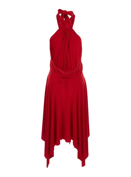 25FW 노마카말리 롱 원피스 KK2253PL213946 Red - NORMA KAMALI