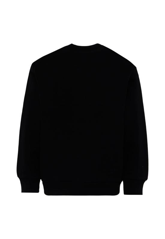 25FW [키즈] 마르니 니트/스웻셔츠 M01612 M00V0 0M900 BLACK - MARNI