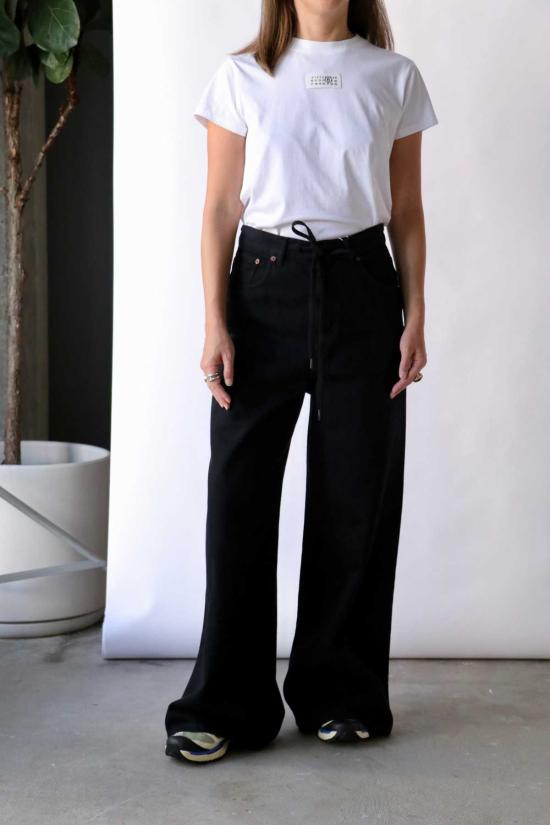  MM6 메종마르지엘라 스트레이트 팬츠 Mm6 메종 마르지엘라 라이트웨이트 데님 5포켓 팬츠 - MM6 MAISON MARGIELA