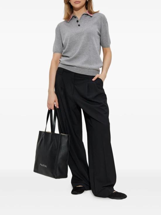 25FW 마르니 폴로 티셔츠 POMD0054EQUFW619 00N38 GRIGIO - MARNI