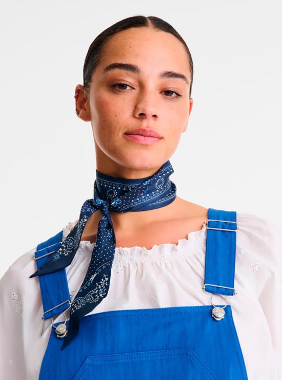 25FW 롱샴 머플러/스카프 51044GSO006 Blu - LONGCHAMP