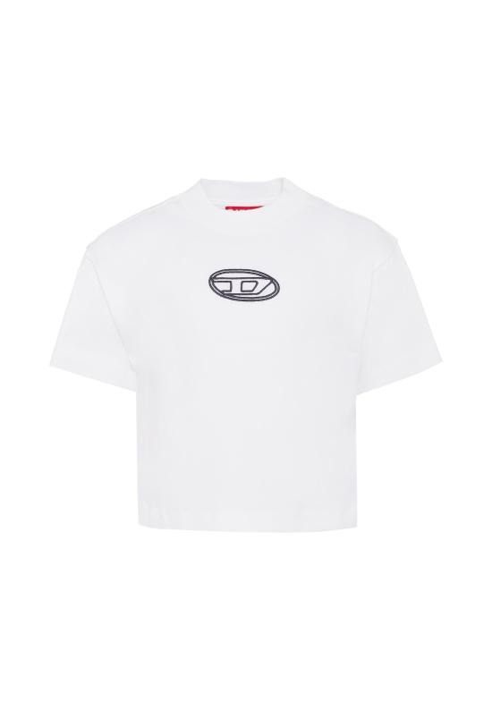 26SS [키즈] 디젤 티셔츠 J02428 00YI9 K100 WHITE