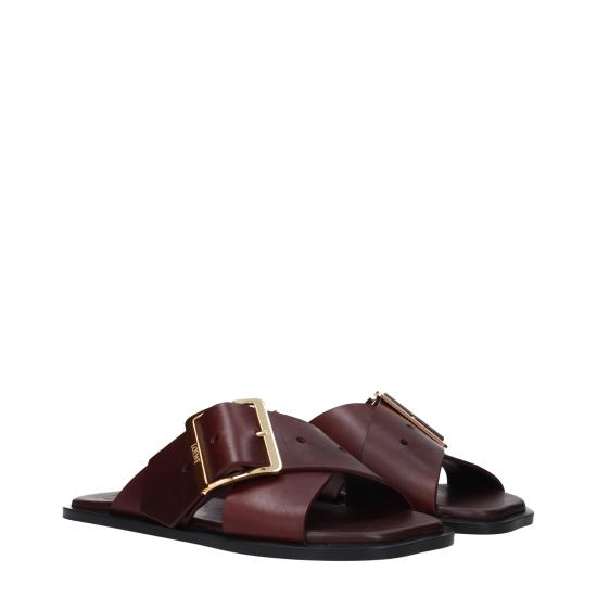 25FW 로에베 뮬/슬리퍼 LWW1465X037110 - LOEWE