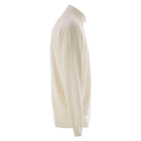 25FW 브루넬로 쿠치넬리 집업 니트 M2200124 CREAM - BRUNELLO CUCINELLI