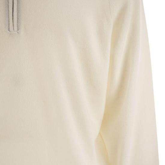 25FW 브루넬로 쿠치넬리 집업 니트 M2200124 CREAM - BRUNELLO CUCINELLI