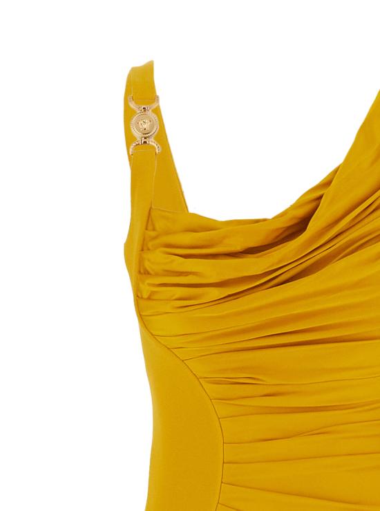 25FW 베르사체 롱 원피스 10141271A124971O980 Orange - VERSACE