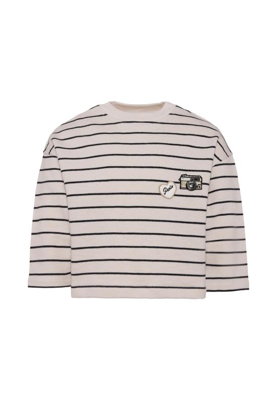 25FW [키즈] 봉쁘앙 니트/스웻셔츠 P05GSWK00001 299 IVORY