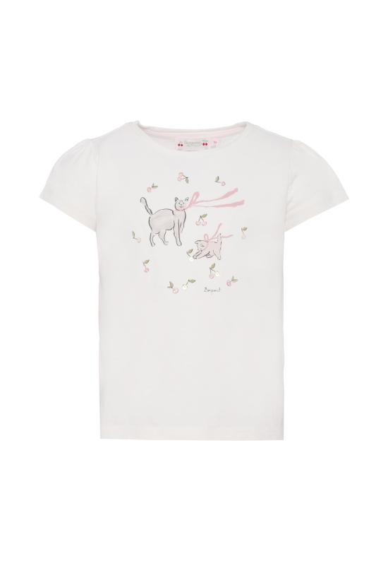 25FW [키즈] 봉쁘앙 티셔츠 W05GTSK00009 103 IVORY