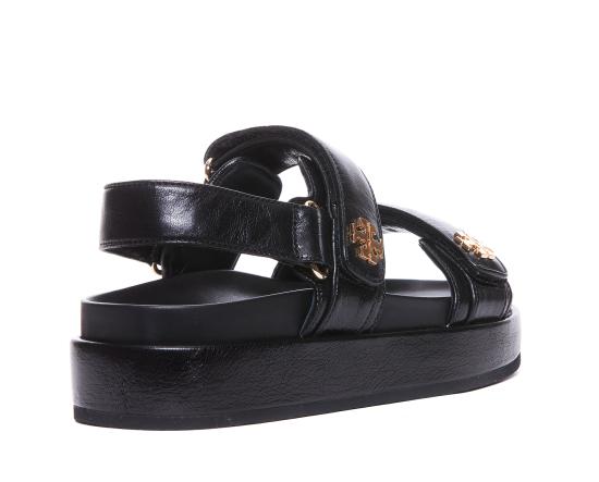 25FW 토리버치 샌들 144328 001 Black - TORY BURCH