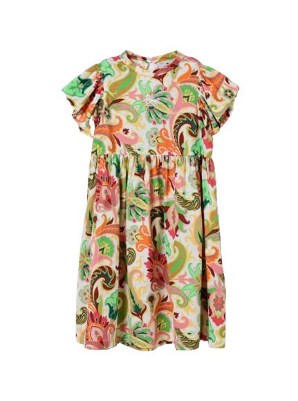 25SS [키즈] 에트로 원피스 GW1C21 J0478 105MC MultiColour