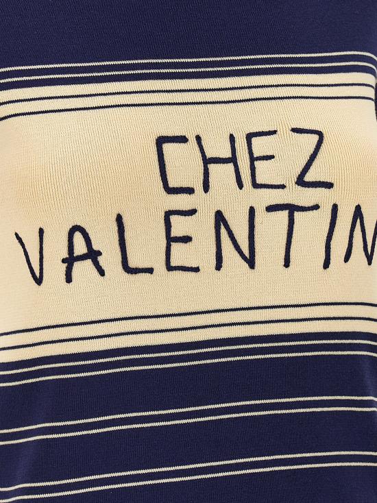 25FW 발렌티노 가라바니 탑 B3KC65C9EMDSV Blue - VALENTINO GARAVANI