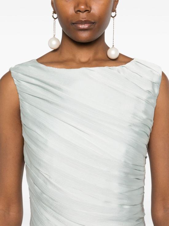 25SS ABADIA 미디 원피스 AB100202 BLU Blue - OTHER BRANDS