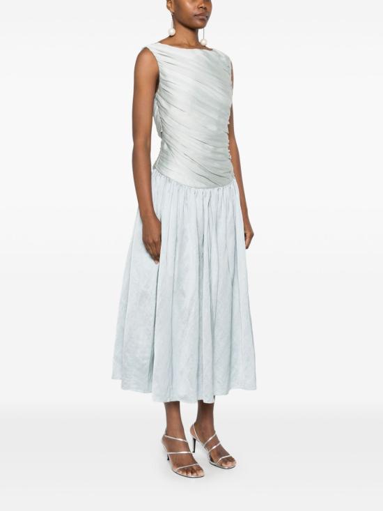 25SS ABADIA 미디 원피스 AB100202 BLU Blue - OTHER BRANDS