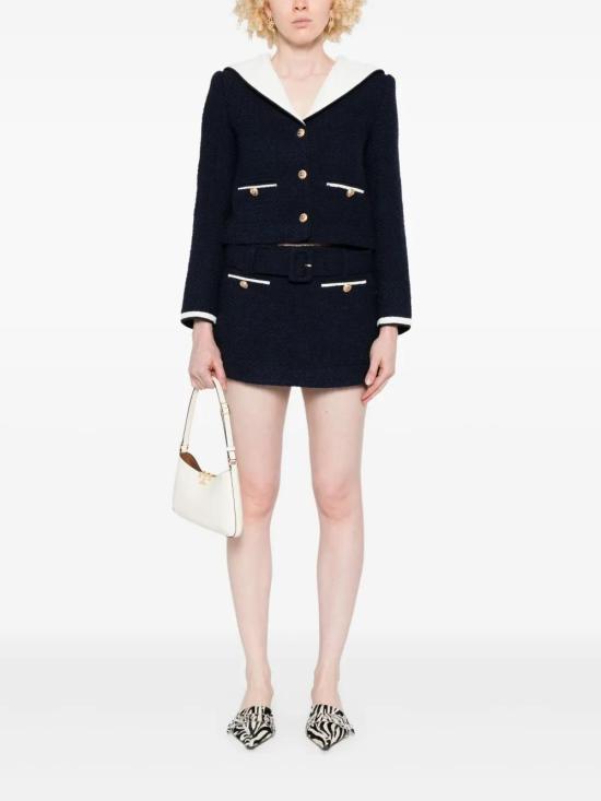 25FW 셀프 포트레이트 숏 스커트 PF25034PBL NAVY - SELF PORTRAIT