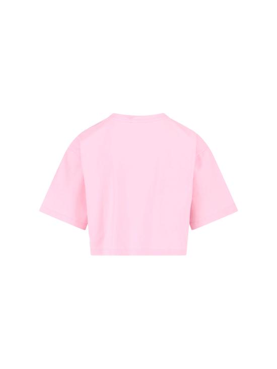 25FW 발망 반팔 티셔츠 BF1EE020BB02 OHV Pink - BALMAIN