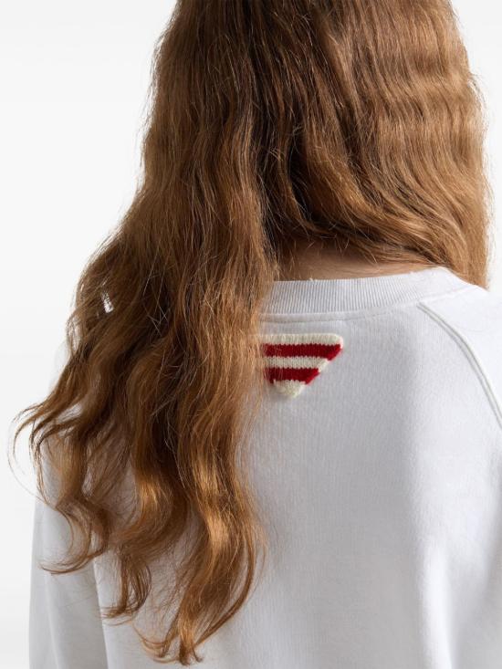 25SS 프라다 긴팔 티셔츠 134716 16V5F0009 White - PRADA