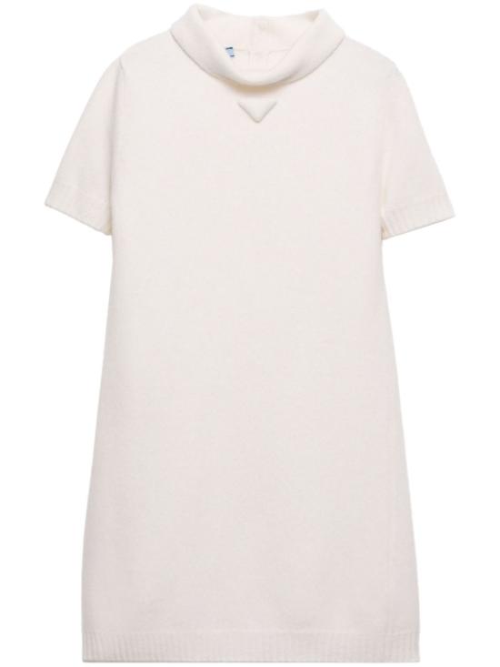 25SS 프라다 미디 원피스 23A15 16BKF0009 White