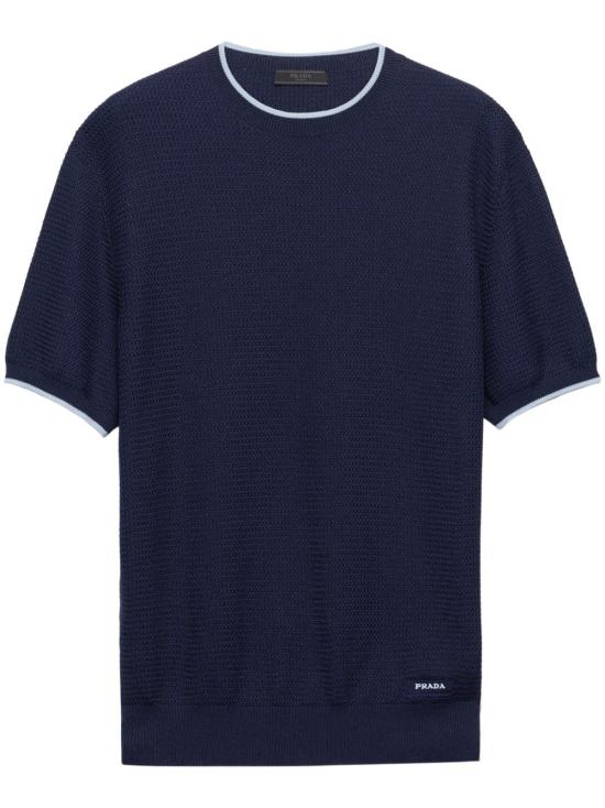 25SS 프라다 반팔 티셔츠 UMF007 16XUF0008 Blue