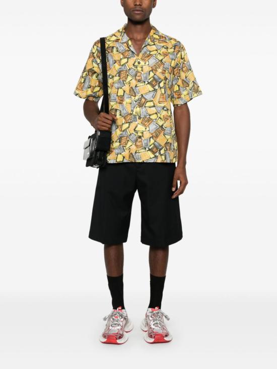 25SS 프라다 반팔 셔츠 UCS414 16YBF0010 Yellow - PRADA