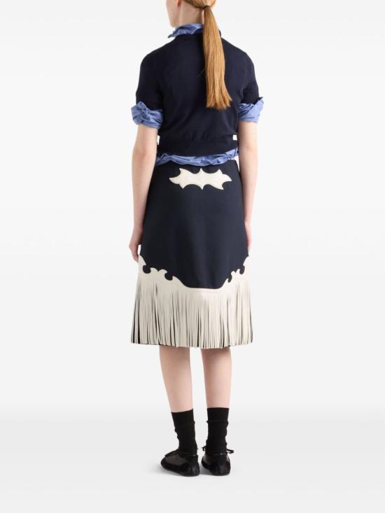 25SS 프라다 반팔 티셔츠 P24M2R 16SWF0008 Blue - PRADA