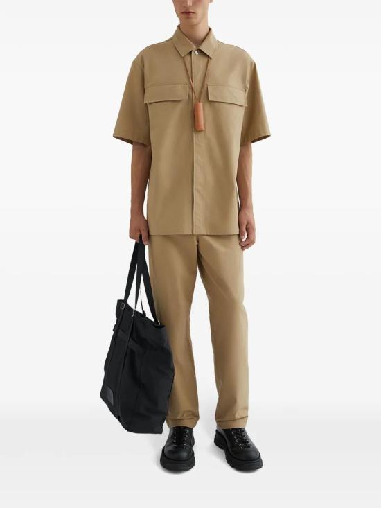 25SS 질샌더 스트레이트 팬츠 J47KA0276J45296235 MARRON - JIL SANDER