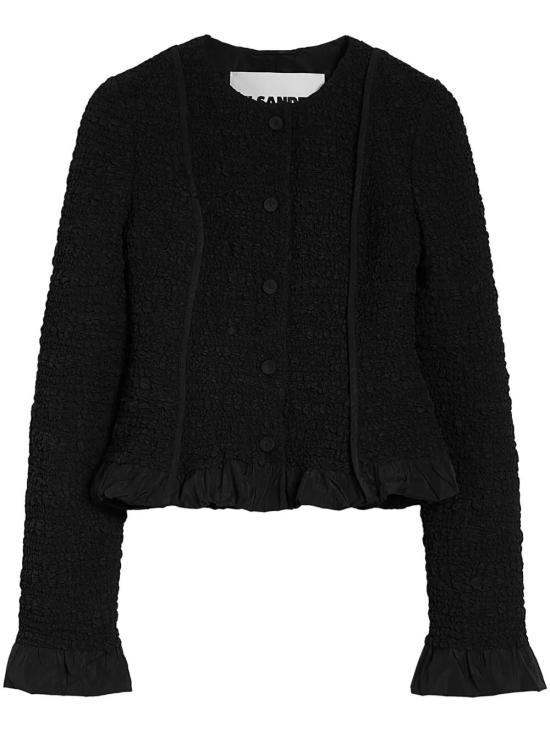 25SS 질샌더 스웨터 J02BN0211J70193001 NEGRO