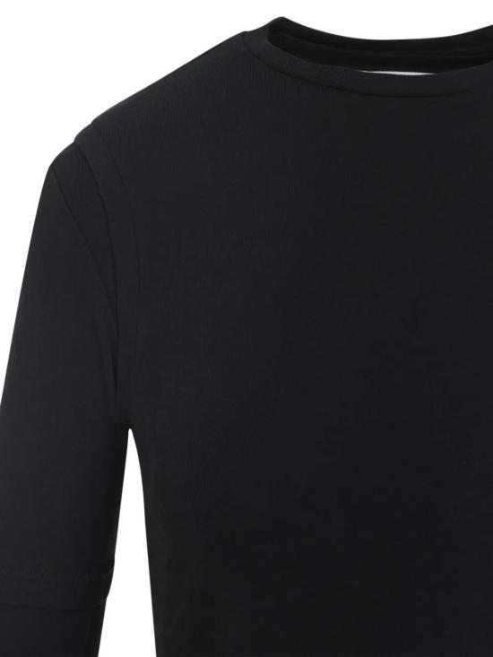 25SS 질샌더 반팔 티셔츠 J03FV0117J20145001 NEGRO - JIL SANDER