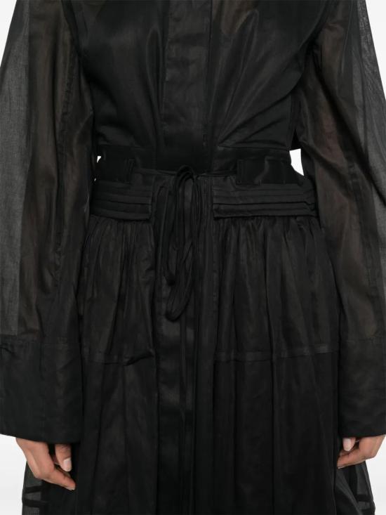 25SS 질샌더 미디 원피스 J02CT0440J45014001 NEGRO - JIL SANDER