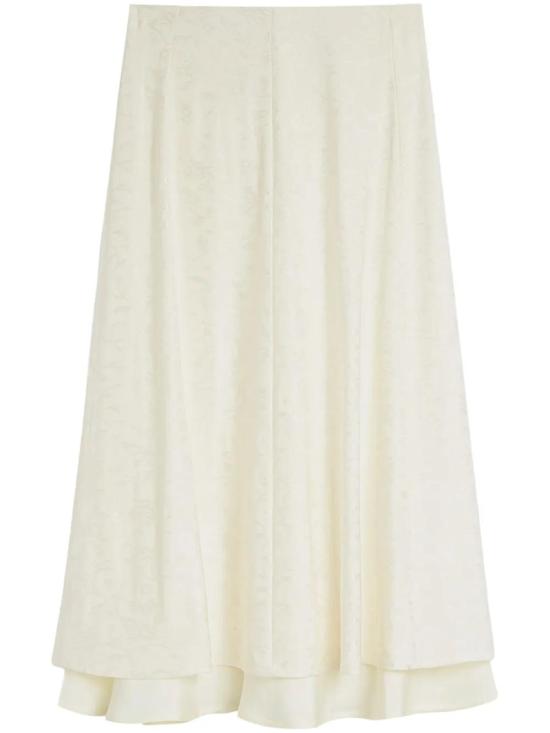 25SS 질샌더 롱 스커트 J03MA0226J20297104 CRUDO