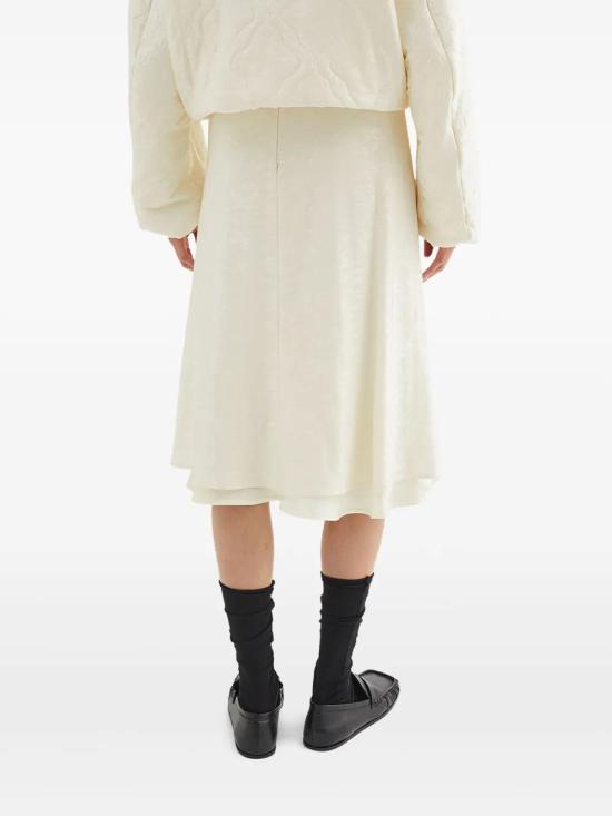 25SS 질샌더 롱 스커트 J03MA0226J20297104 CRUDO - JIL SANDER