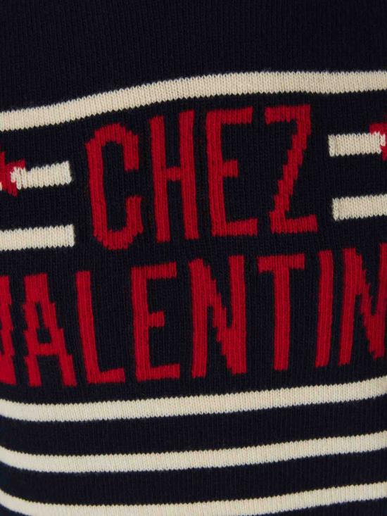 25FW 발렌티노 가라바니 스웨터 7V3KC34WB1W DYBULTRAMARINE DARK BLUE BURRO NAVY BLUE - VALENTINO GARAVANI