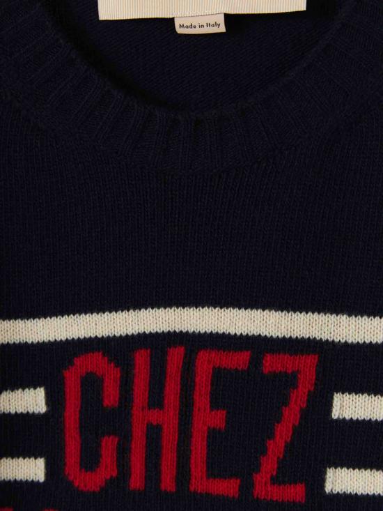 25FW 발렌티노 가라바니 스웨터 7V3KC34WB1W DYBULTRAMARINE DARK BLUE BURRO NAVY BLUE - VALENTINO GARAVANI