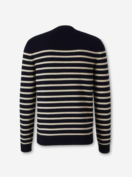 25FW 발렌티노 가라바니 스웨터 7V3KC34WB1W DYBULTRAMARINE DARK BLUE BURRO NAVY BLUE - VALENTINO GARAVANI