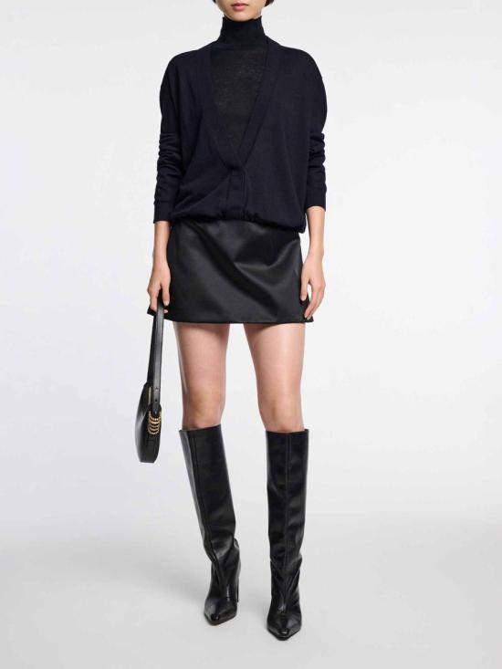 25SS 도로시 슈마허 스웨터 810904 899DARK NAVY MIDNIGHT BLUE - DOROTHEE SCHUMACHER