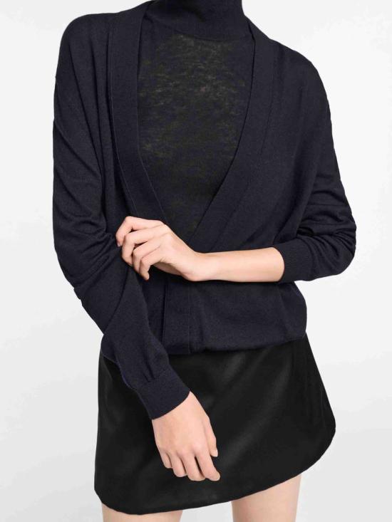 25SS 도로시 슈마허 스웨터 810904 899DARK NAVY MIDNIGHT BLUE - DOROTHEE SCHUMACHER