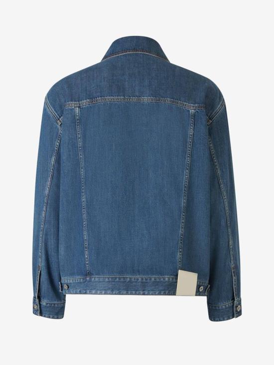 24FW 발렌티노 가라바니 데님 자켓 VDC03EAA3 558MEDIUMBL DENIM DARK BLUE - VALENTINO GARAVANI