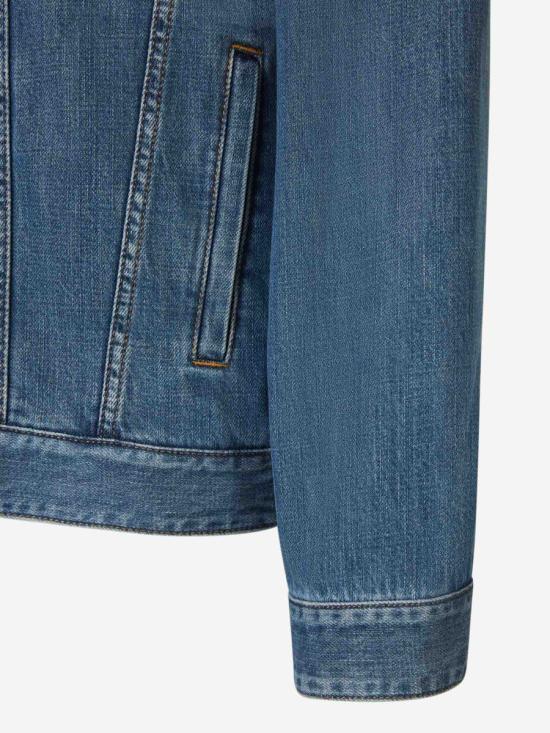 24FW 발렌티노 가라바니 데님 자켓 VDC03EAA3 558MEDIUMBL DENIM DARK BLUE - VALENTINO GARAVANI