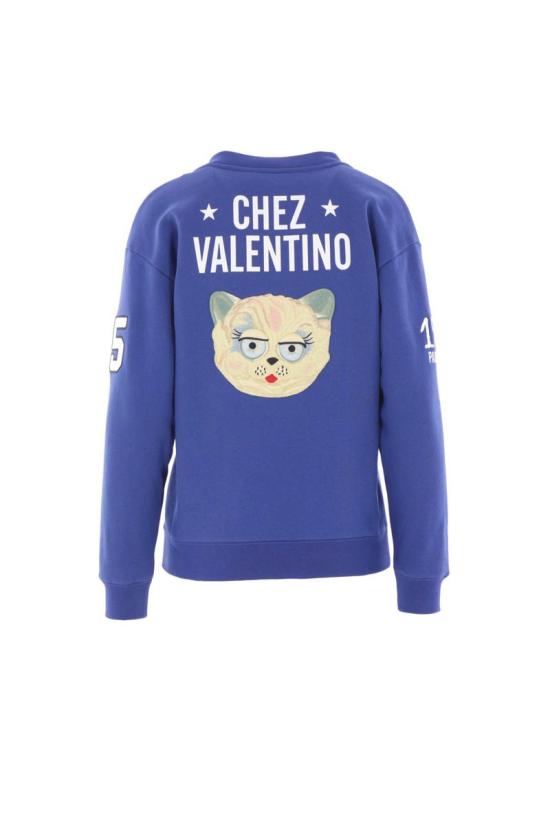 25FW 발렌티노 가라바니 스웨터 7B3MF24V9KYAF9 BLUE IVORY - VALENTINO GARAVANI