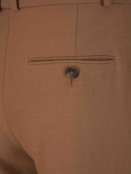 24FW 스텔라 맥카트니 스트레이트 팬츠 6007393CU750 2302Tobacco Brown - STELLA MCCARTNEY