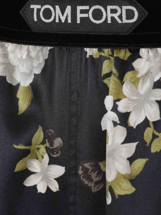 25SS 톰포드 로고 밴딩 파자마 팬츠 PAW397FAP224FAP224 ZBLBROff White - TOMFORD