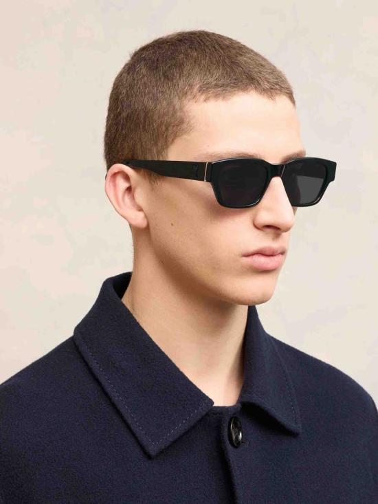 25SS 아미 안경 UGL509AM0004AM0004 025BLACK BLACK STRAIGHT JEANS - AMI