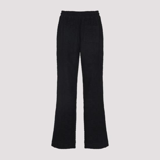 25FW 카사블랑카 트레이닝/조거 팬츠 MPF25JTR27001 Black - CASABLANCA