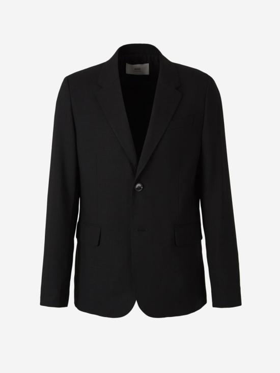 25SS 아미 자켓 HBV008WV0066 001GABARDINE BLACK STRAIGHT JEANS