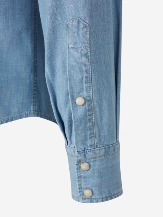 25SS 야콥코헨 데님 셔츠 JUMC0002017T714A 300DDENIM CLARA BLUE - JACOB COHËN