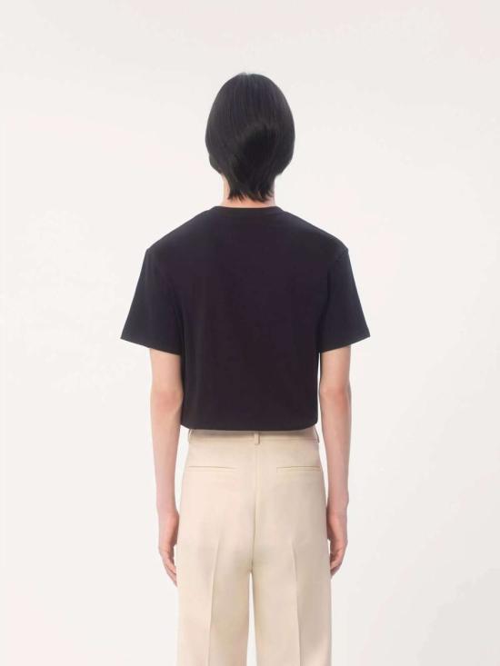 25SS 발렌티노 가라바니 반팔 셔츠 VMG10VAQ8 NERO0NO Black - VALENTINO GARAVANI