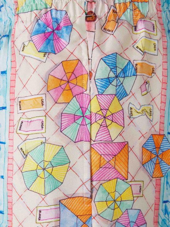  카사블랑카 숏팬츠 MPF24TR012 03 BLUE - CASABLANCA